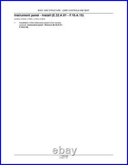 New Holland LS180. B, LS185. B/190. B, LT185. B/190. B Skid Steer Loader Service Manual