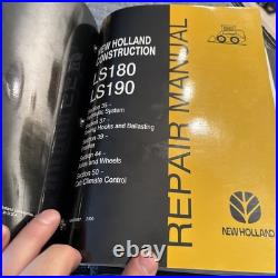 New Holland LS180, LS190 Skid Steer Loader Repair Service Manual