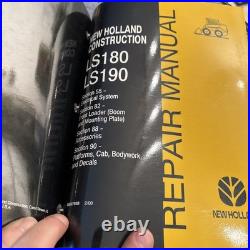 New Holland LS180, LS190 Skid Steer Loader Repair Service Manual
