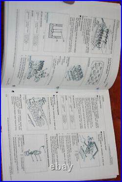 New Holland LS180 LS190 Skid Steer Loader Repair service manual PRINTED 87036989