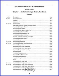 New Holland LS180, LS190 Skid Steer Loader Service Manual Repair Shop Book