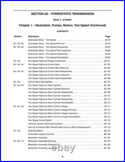 New Holland LS180, LS190 Skid Steer Loader Service Manual Repair Shop Book