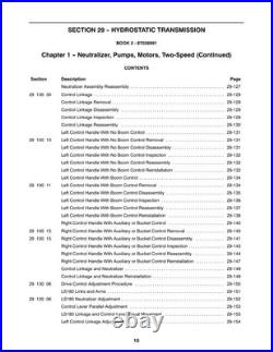New Holland LS180, LS190 Skid Steer Loader Service Manual Repair Shop Book