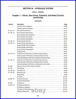 New Holland LS180, LS190 Skid Steer Loader Service Manual Repair Shop Book