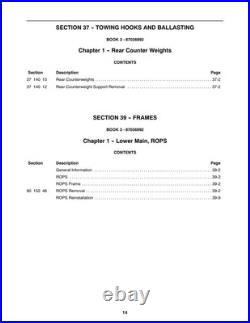 New Holland LS180, LS190 Skid Steer Loader Service Manual Repair Shop Book