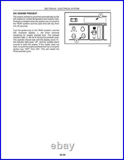 New Holland LS180, LS190 Skid Steer Loader Service Manual Repair Shop Book
