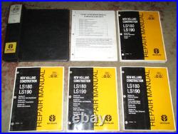 New Holland LS180 LS190 Skid Steer Loader Service Repair Manual 7-03 NH ORIGINAL