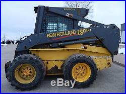 New Holland LS180 Skid Steer Cab and HEAT