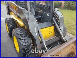 New Holland LS180 Skid Steer Loader NEW TIRES Just Serviced 63HP 4992 Hours NICE
