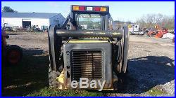 New Holland LS185. B Skid Steer Loader with 3450 Hours. 2004 Model. 78 Bucket