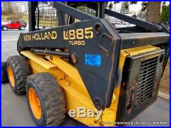 New Holland LX885 Skid Steer Loader FULLY SERVICED 63HP TURBO NEW TIRES
