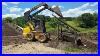 New Holland Ls170 Screening And Piling Topsoil