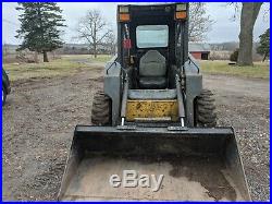 New Holland Ls170 Skid Steer Loader Rubber Tire Loader Diesel Engine Hydraulics