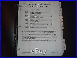 New Holland Ls180 Ls190 Skid Steer Loader Service Shop Repair Manual Book