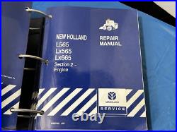 New Holland Repair Manual SKID STEER LOADER L565 LX565 LX665 86587264 4/99