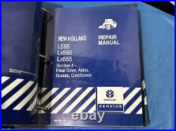 New Holland Repair Manual SKID STEER LOADER L565 LX565 LX665 86587264 4/99