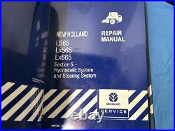 New Holland Repair Manual SKID STEER LOADER L565 LX565 LX665 86587264 4/99