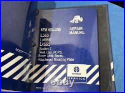 New Holland Repair Manual SKID STEER LOADER L565 LX565 LX665 86587264 4/99