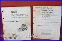 New Holland Skid Steer Loader L35 L775 L778 L779 Service Shop Repair Manual Book