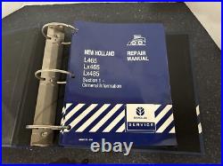 New Holland Skid-Steer Loader Repair Manual L465 Lx465 Lx485 Vol. 1 86587274