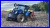 New Holland T6 180 Drilling Winter Rye 2024