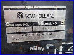 New Holland skid loader