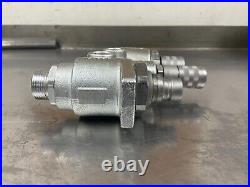 New OEM New Holland Axuiliary Hydraulic Manifold for 200 & 300 Series Skid Steer