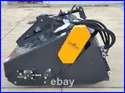 New Skid Steer Power Landscape Harley Rake Rock Hound Attachment withRemote