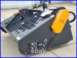 New Skid Steer Power Landscape Harley Rake Rock Hound Attachment withRemote