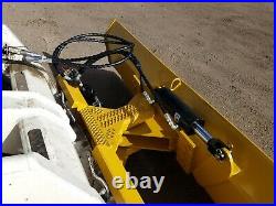 New extreme duty 8 foot six way dozer blade for skidsteer new design fits Cat