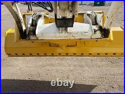 New extreme duty 8 foot six way dozer blade for skidsteer new design fits Cat