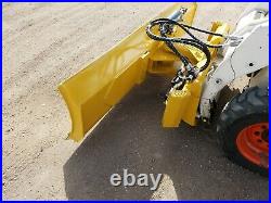 New extreme duty 8 foot six way dozer blade for skidsteer new design fits Cat