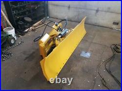 New extreme duty 8 foot six way dozer blade for skidsteer new design fits Cat