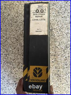 Oem Repair Manual New Holland Skid Steer Ls160, Ls170 86607928