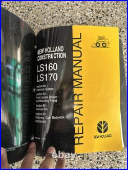 Oem Repair Manual New Holland Skid Steer Ls160, Ls170 86607928