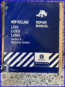 Oem Repair/service Complete Manual New Holland Skid Steer L565 Lx565 Lx665
