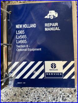 Oem Repair/service Complete Manual New Holland Skid Steer L565 Lx565 Lx665