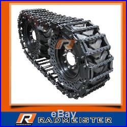 Over the Tire Skid Steer Steel Tracks 12 for MUSTANG 2050, JD, NEW HOLLAND, CASE