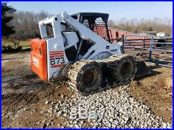 Over the Tire Steel Skid Steer Tracks for NEW HOLLAND LS160
