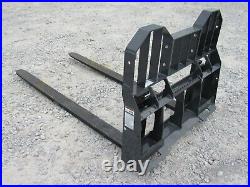 Pro Works 72 Long 6,000 Pound Pallet Forks Skid Steer Loader Attachment