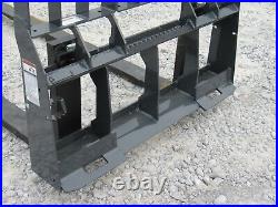 Pro Works 72 Long 6,000 Pound Pallet Forks Skid Steer Loader Attachment