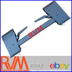 RVM UNIVERSAL Skid Steer Quick Attach Adapter Mounting Plate Assembly for Case