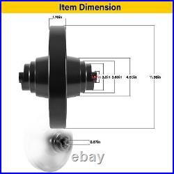 Rear Track Idler for CASE, New Holland Skid Steer Loader C175 C185 C190 Black