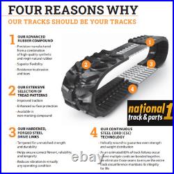 Rubber Track 18 450 x 86 x 52 Zig-Zag fits New Holland fits Bobcat fits JCB