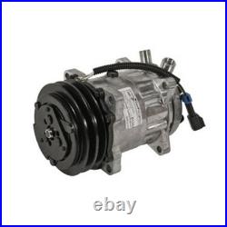 Skid Steer A/C Compressor Fits New Holland C185 C190 LS180 Skid Steer A/C Compressor Fits New Holland C185 C190 LS180