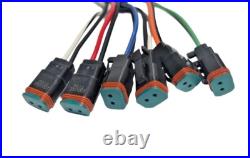 Skid Steer Aux Control Harness 14 Pin 8'- 6 Function (Deutsch)