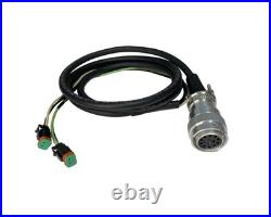 Skid Steer Aux Control Harness 8' 2 Function Deutsch