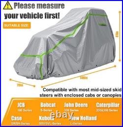 Skid Steer Cab Cover Fit Bobcat, Cat, John Deere, Case, New Holland Etc. Waterpr
