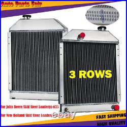 Skid Steer Loader Radiator For New Holland L555 L554 / John Deere 675 Oe# 771716