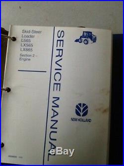 Skid steer loaders L 565, LX 565, LX 665 Service manual